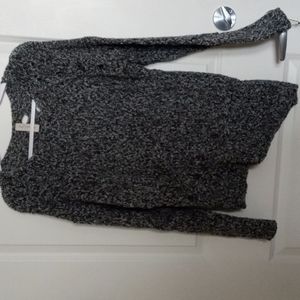 Allison Joy size small asymmetrical sweater - very unique.  Blended knit.